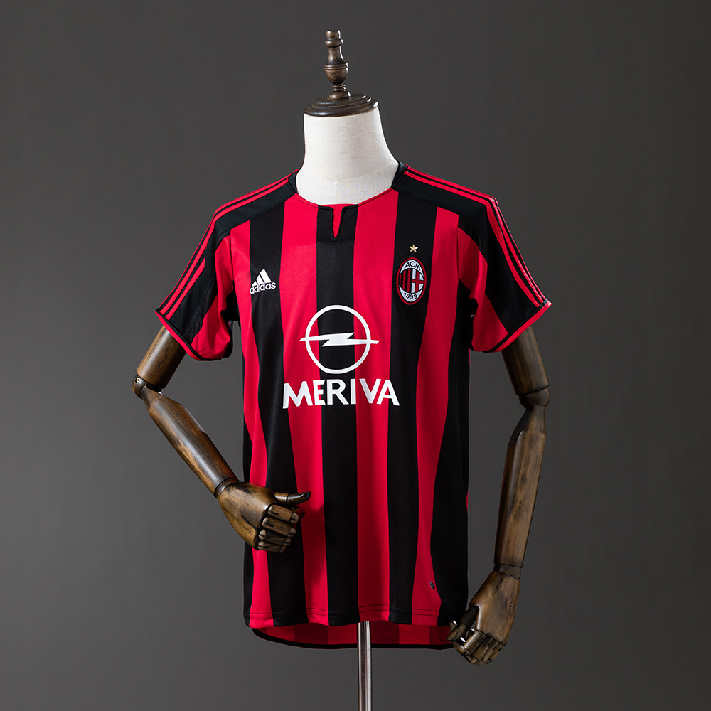 AC Milan Home Retro Shirt 2003/04