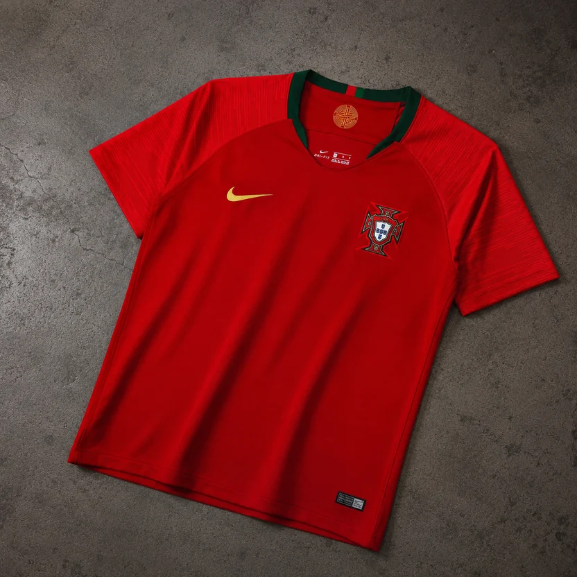 Portugal Home Retro Shirt 2018